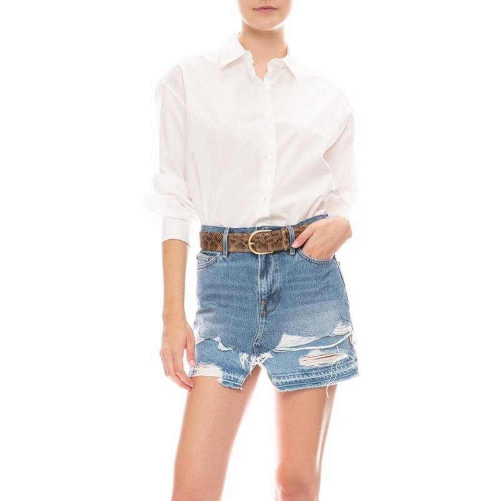 FRAME Alameda Denim Skirt